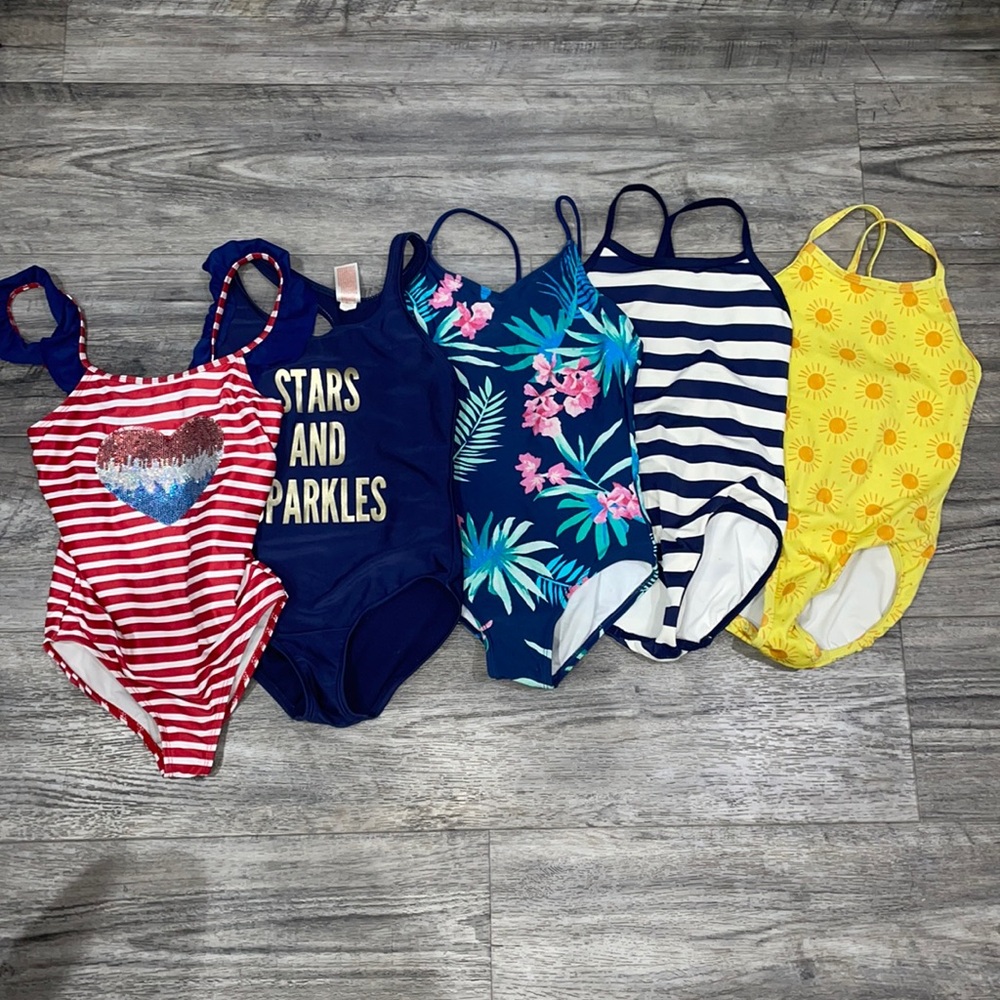 Girls size 6/7 Swim Bundle